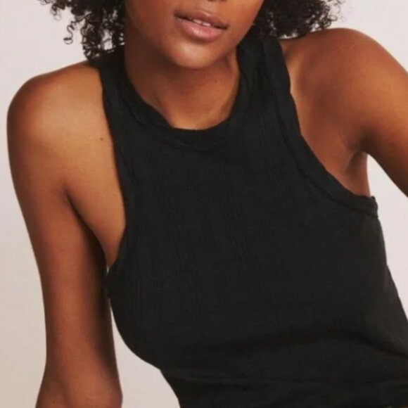 Brand New Women's Pilcro Sustainable Ribbed Tank - Picture 4 of 8